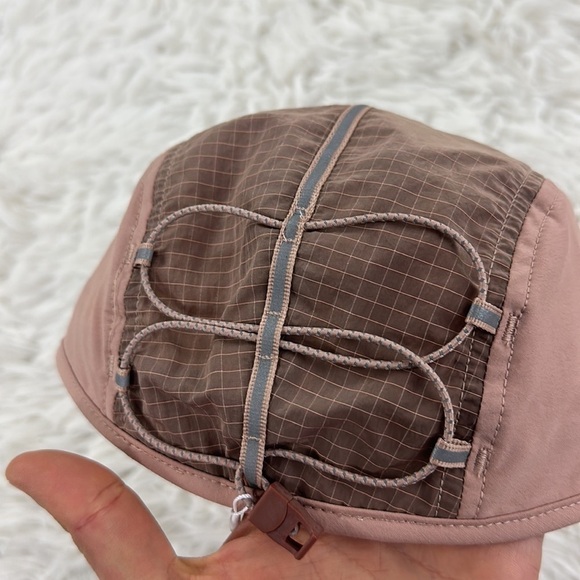NWT Lululemon Drawstring Hiking Cap Pink Clay / Ancient Copper
